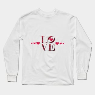 Valentine Love Mug Long Sleeve T-Shirt